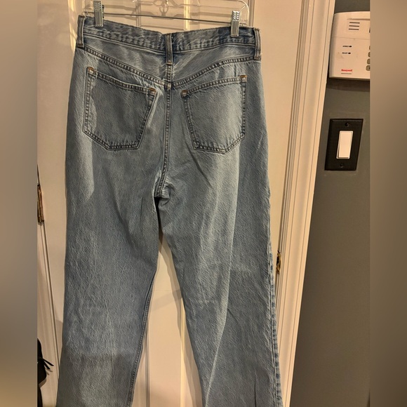 Abercrombie High Rise Loose Blue Jeans 30/10R - Picture 5 of 7